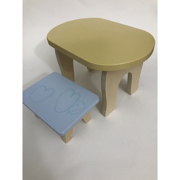 Wooden Table and Chair  For Dolls - Picture 5 of 16